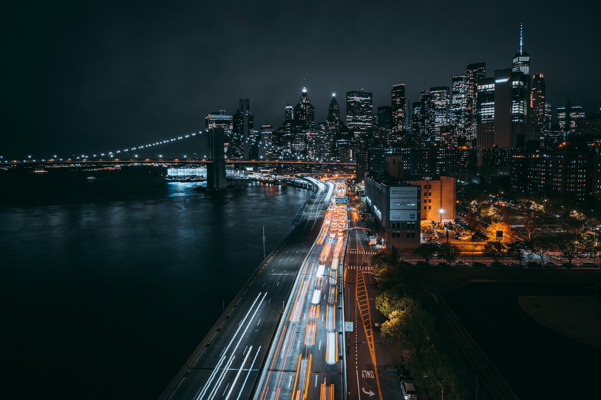 FDR Drive & Brooklyn Bridge